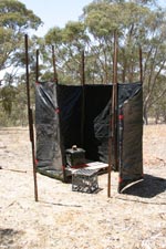 The new toilet